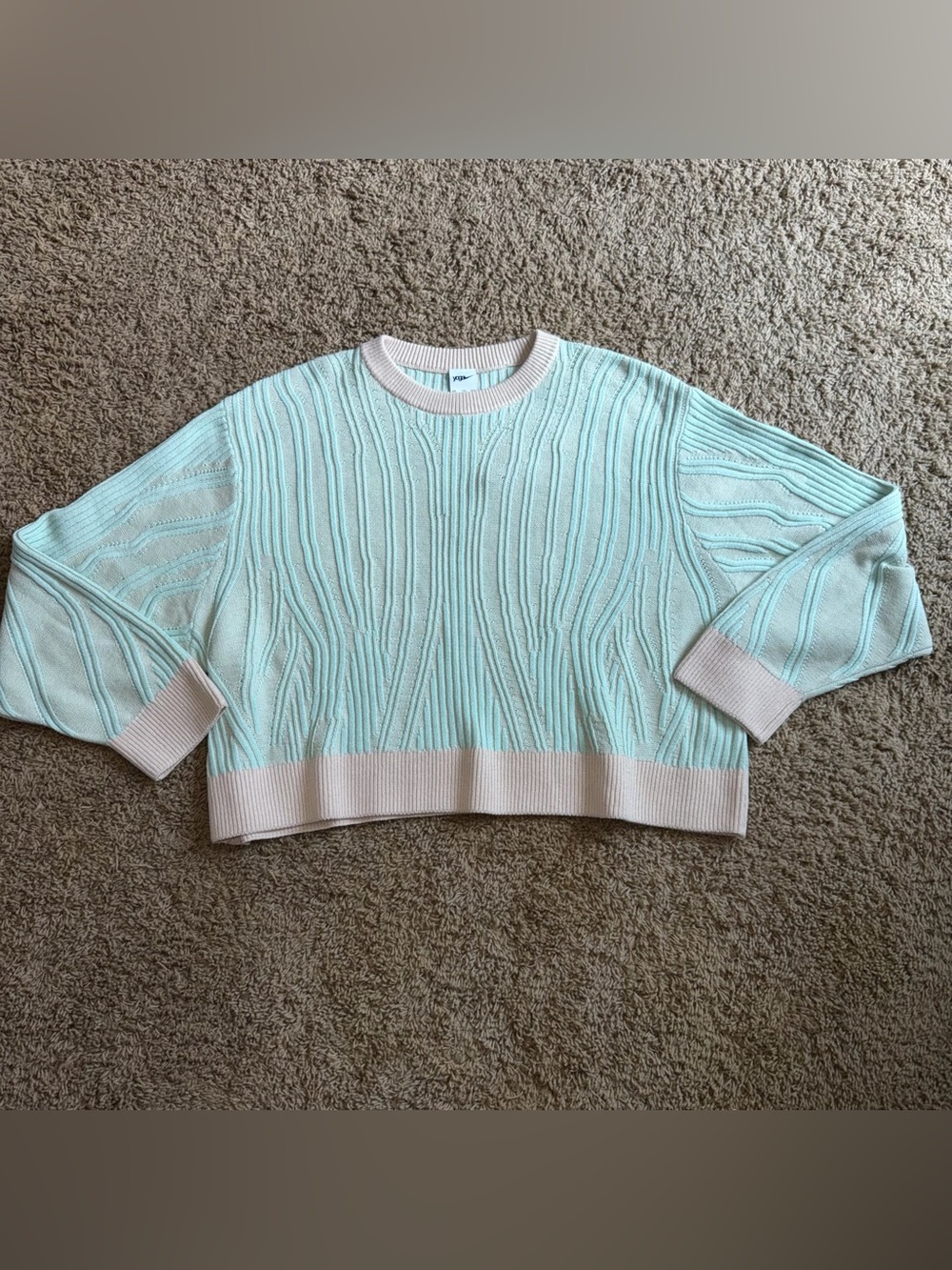 Women’s Nike Yoga Cropped Sweater Size XXL